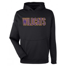 Blue Springs 2024 Wildcats TWILL Hoodie (Black-White)